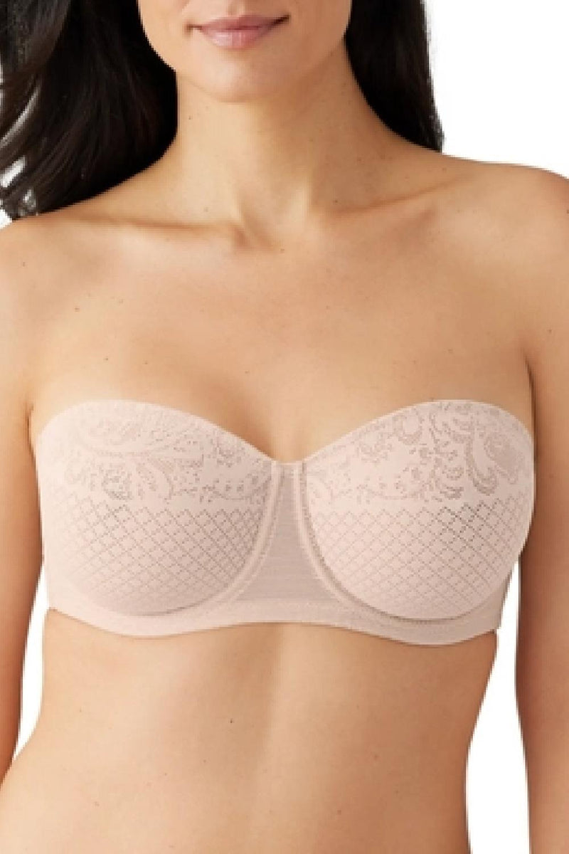 Wacoal Visual Effects Strapless Bra, Sand (854310)