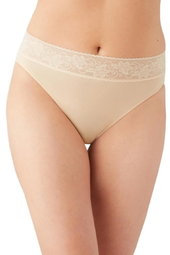 Wacoal Comfort Touch Hi-Cut Brief, Sand (871353)