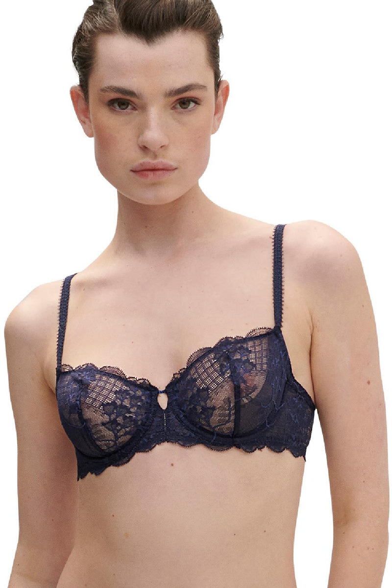 Simone Pérèle  Exotica Sheer Demi - Black