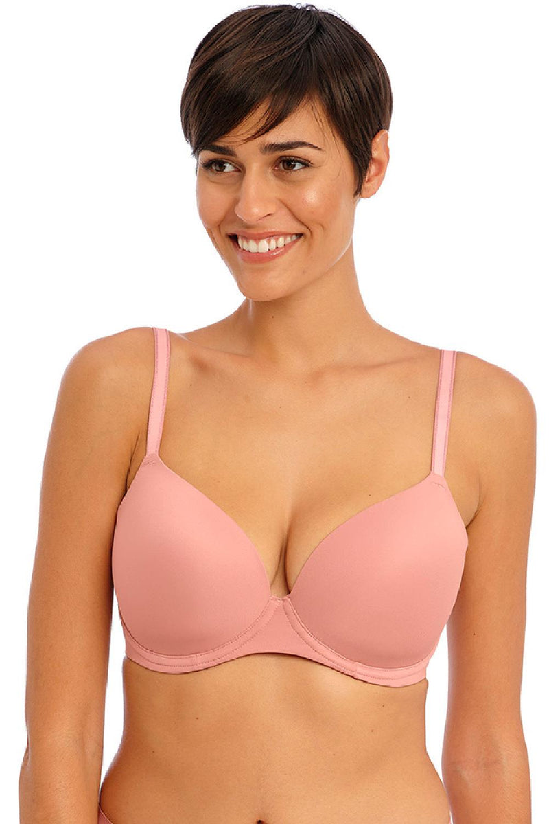 Freya Undetected Moulded Demi-Cup Bra, Ash Rose (AA401708)