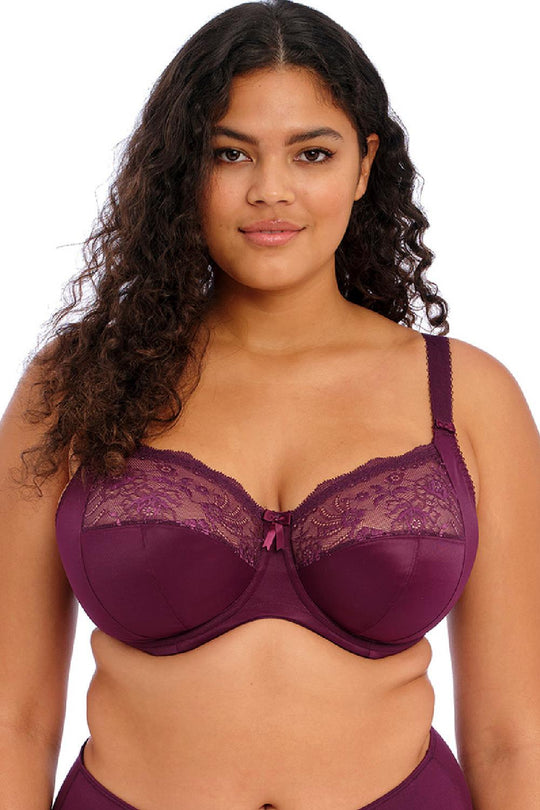Elomi Morgan Stretch Banded Bra, Blackberry (EL4111)
