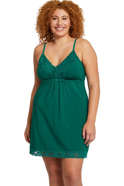 Montelle Full Bust Support Chemise, Jade (9394F)