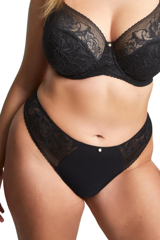 Panache Sculptresse DREAM Thong, Black (10809)