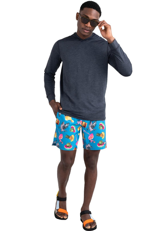 SAXX Droptemp All Day Cooling Hoodie SXLH45-TUH (Turbulence Heather)
