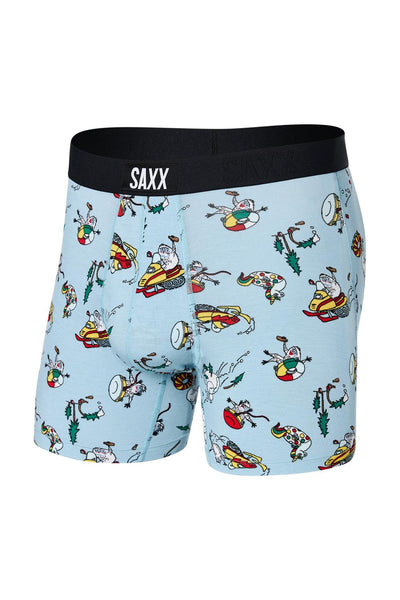 SAXX Vibe Boxer Brief SXBM35-TOF (Totally Tubular-Fog Blue)
