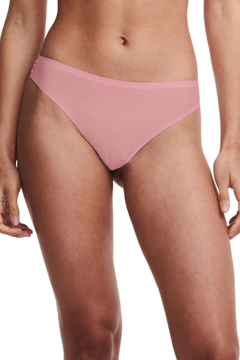 Chantelle Soft Stretch One Sized Thong, Tomboy Pink (2649)