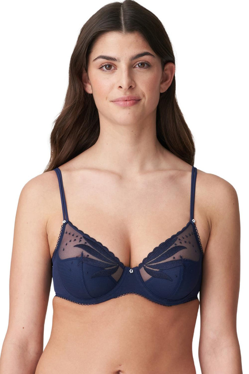 Marie Jo Etoile Half Padded Plunge Bra, Sapphire Blue (0102745)