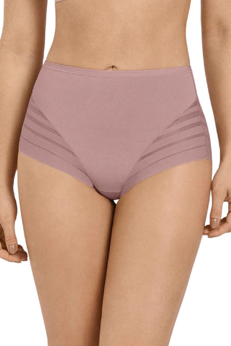 Leonisa Lace Stripe Undetectable Classic Shaper, Rosewood (012903)