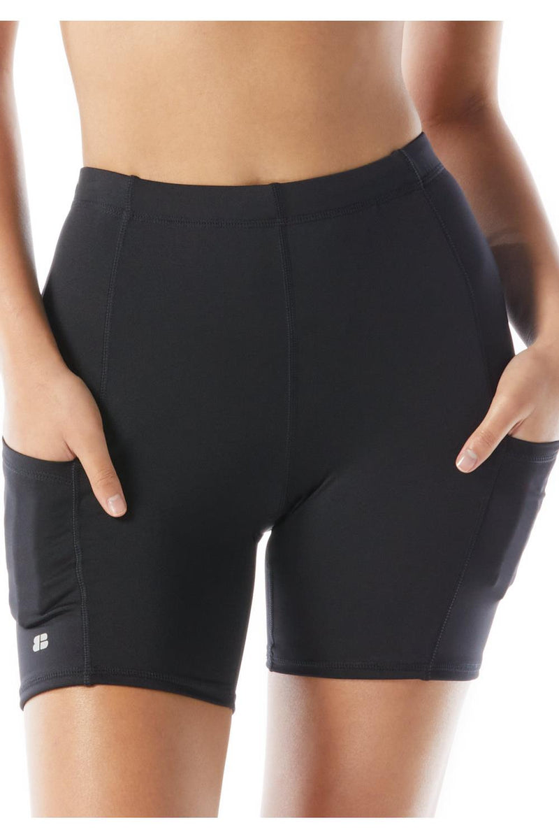 Beach House Sport Beach Solids Indy Swim Short H58077 Black