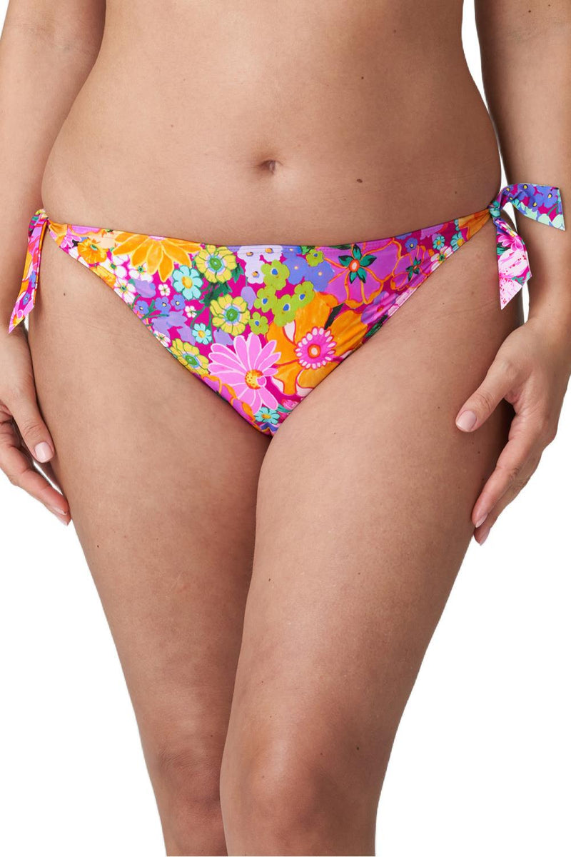 PrimaDonna Najac Swim Side-tie Bottom, Floral Expressions (4011053)