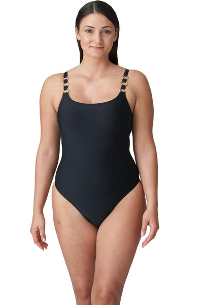 PrimaDonna Damietta Padded Wireless Swimsuit, Black (4011638)