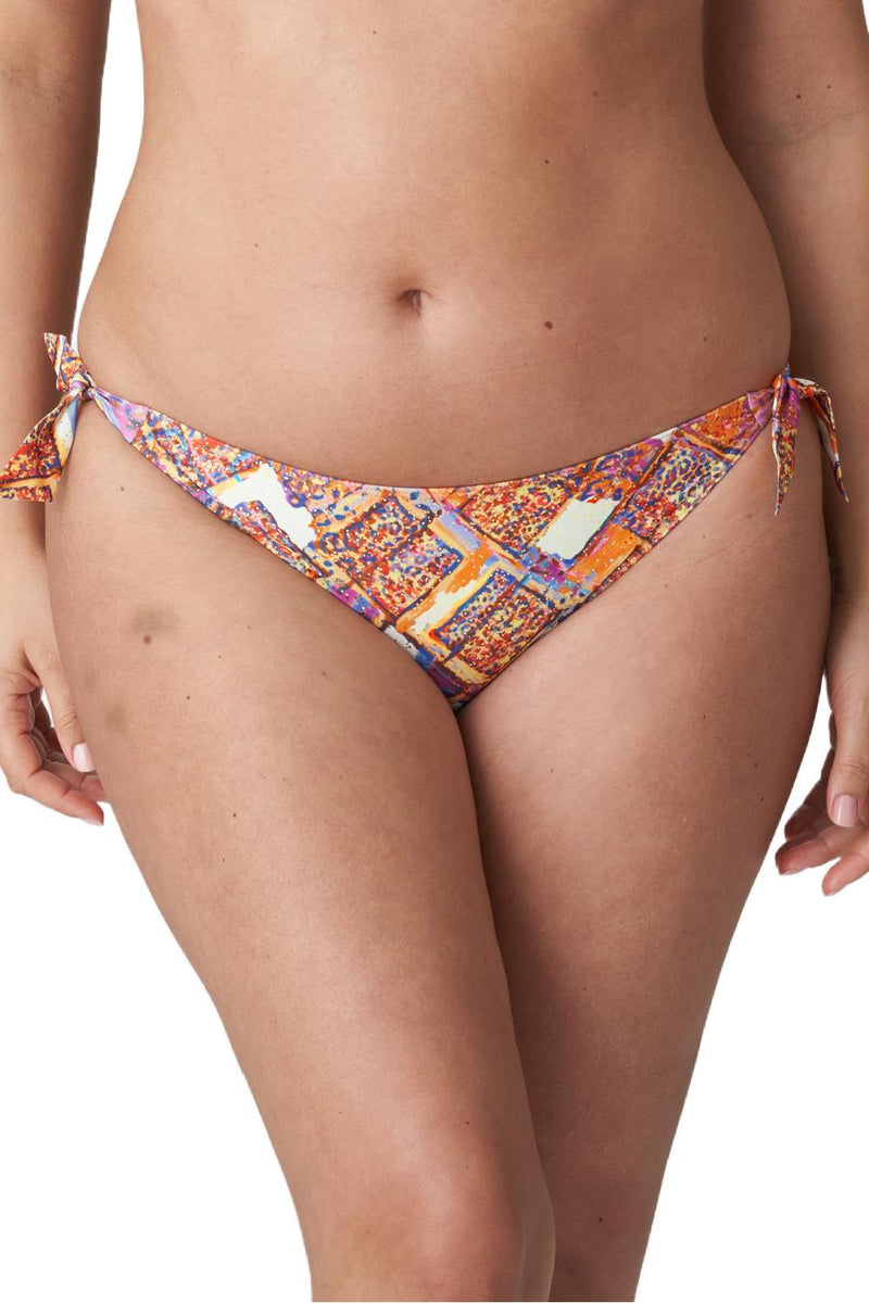 PrimaDonna Swim Navalato Side-tie Bikini Bottom, Summer Sunset ( 4011353 )