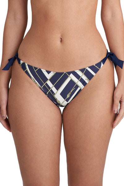 Marie Jo Swim Saranji Side Tie Brief, Majestic Blue (1006654)