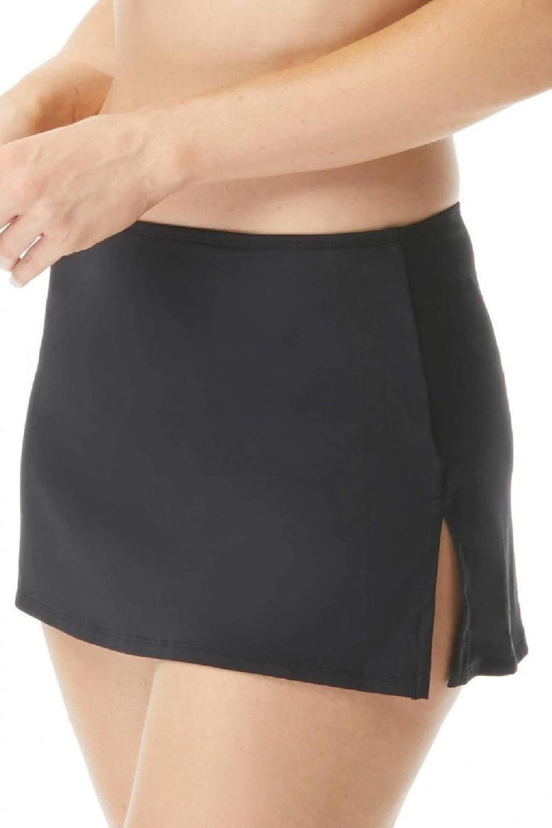 Beach House Charlotte Pull On Swim Skirt H58147 Black