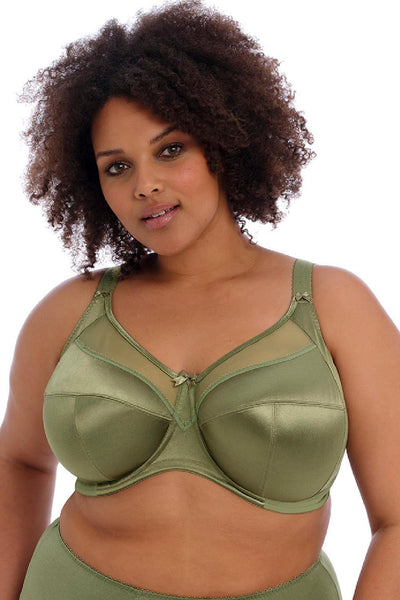 Goddess Keira Banded Underwire Bra, Olive (GD6090)