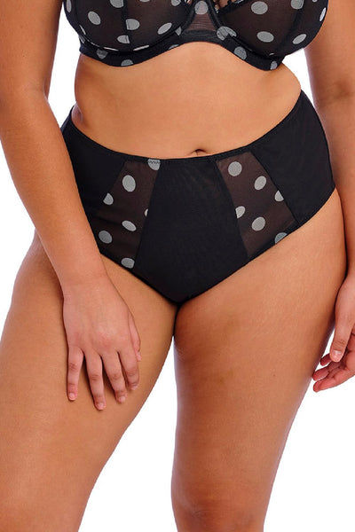 Elomi Matilda Full Brief, Black Dot (EL8908)