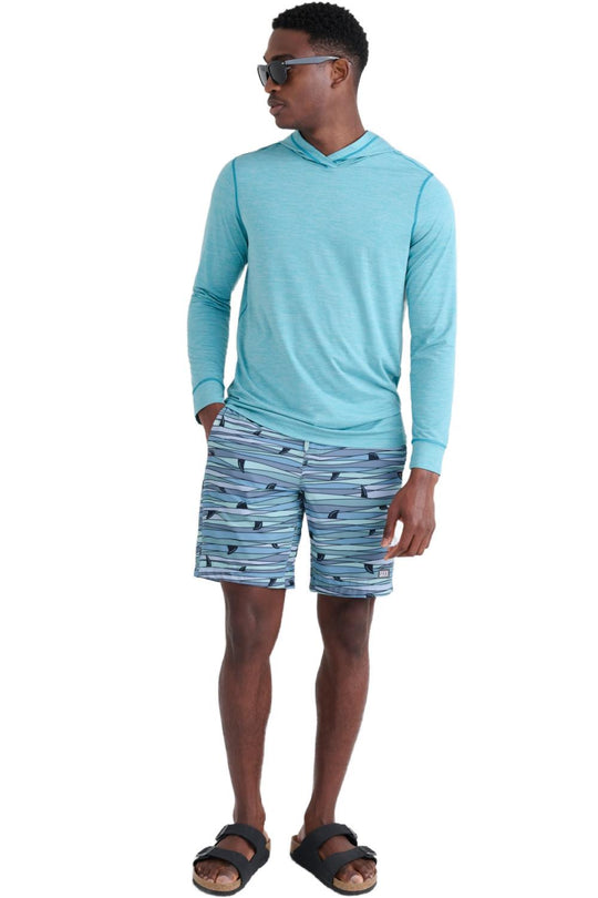 SAXX Droptemp All Day Cooling Hoodie SXLH45-SLH (Sea Level Heather)