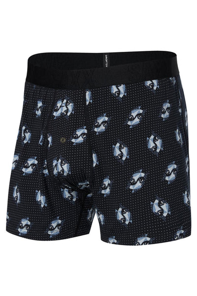 SAXX Droptemp Sleep Boxer SXLF44-AWB (Angler Wrangler Black)