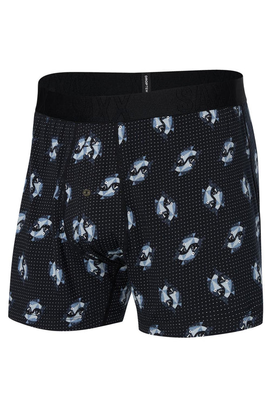 SAXX Droptemp Sleep Boxer SXLF44-AWB (Angler Wrangler Black)
