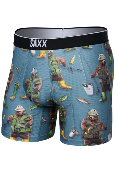 SAXX Volt Boxer Brief SXBB29-WFT (Waterfowl Washed-Teal)