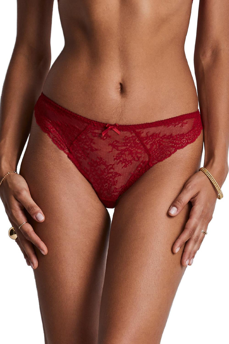 Aubade Danse Des Sens Thong, Irresistible Red (OG26)