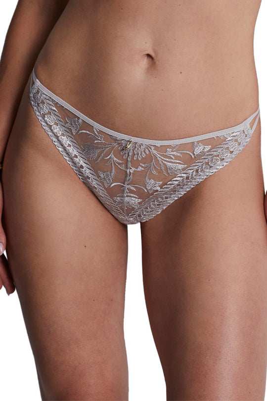 Aubade Magnetic Spell Thong, Platinum (2D26)