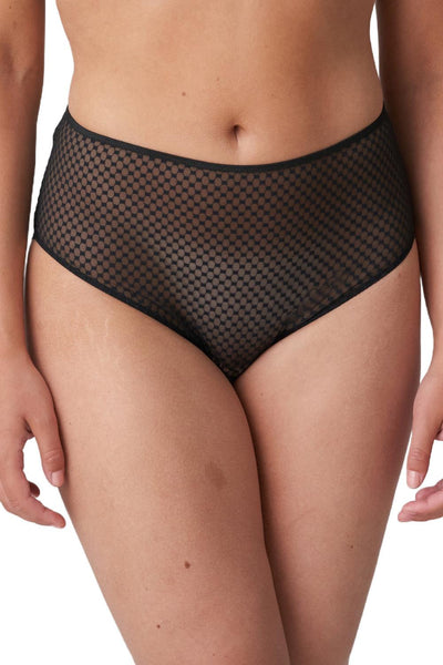 PrimaDonna Twist Glass Beach High Waist Brief, Black (0542352)