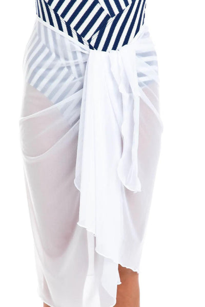 Togs Mesh Sarong Pareo SW13TH White