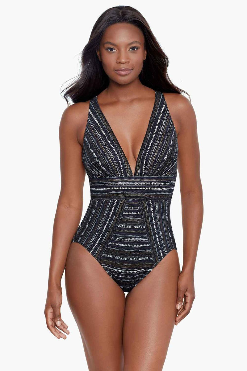 Miraclesuit Cypher Odyssey Swimsuit 6558418 Black