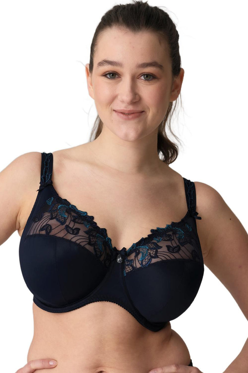 PrimaDonna Deauville Full Cup Bra, I - K Cup, Velvet Blue (0161815)