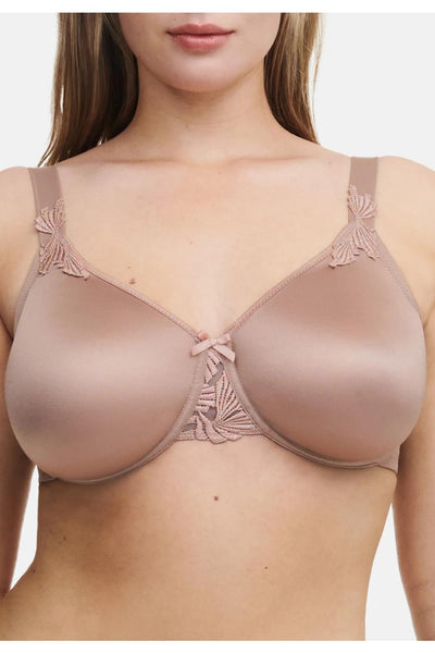 Chantelle Hedona Seamless Unlined Minimizer Bra, Burned Pink (2031)