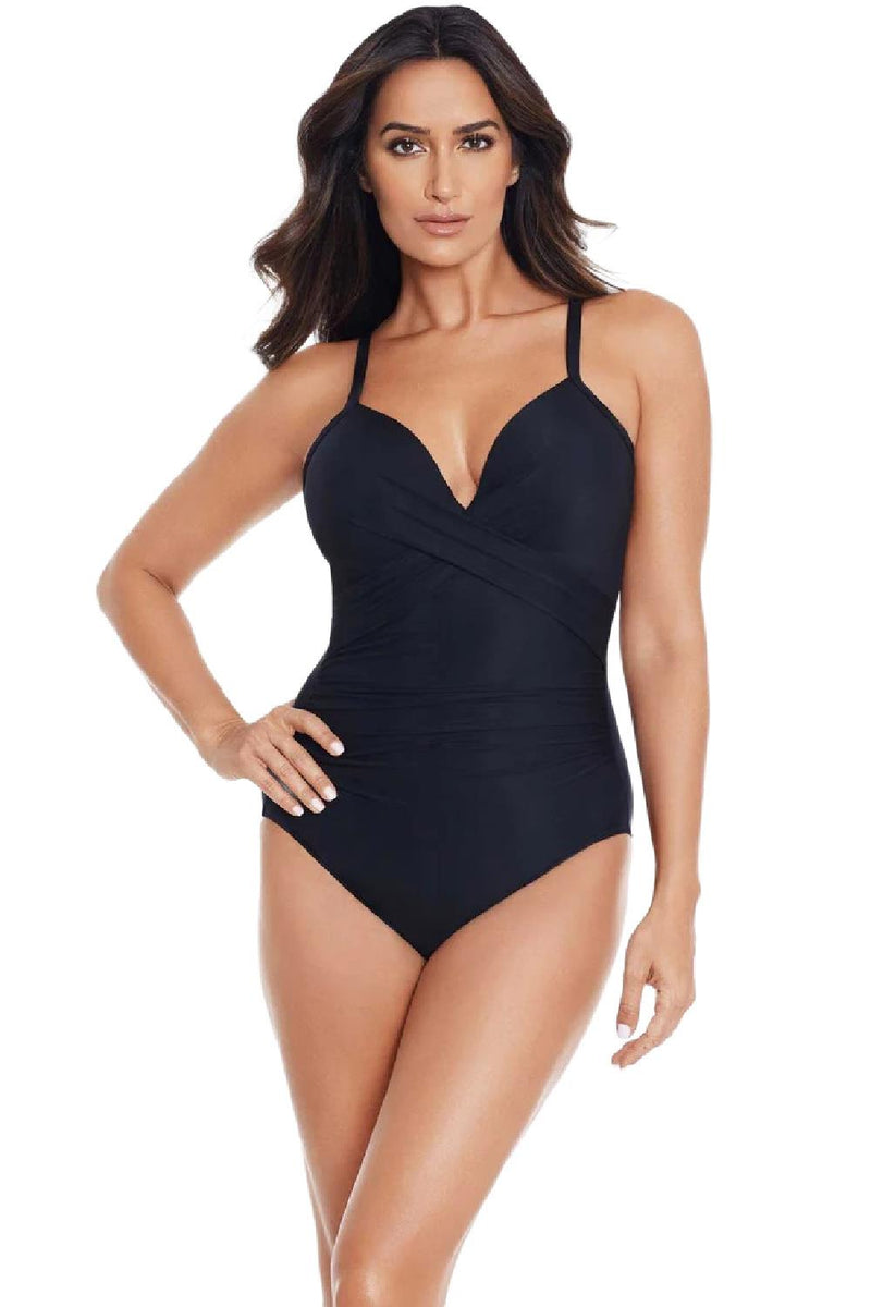 Miraclesuit Rock Solid Captivate Swimsuit 6530050 Black