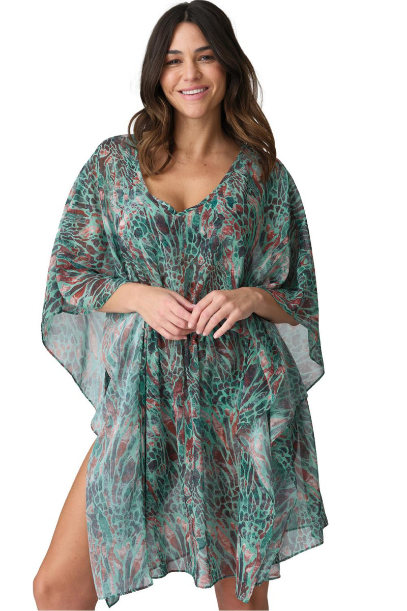 PrimaDonna Riyad Swim Kaftan, Turquoise Seas (4012884)