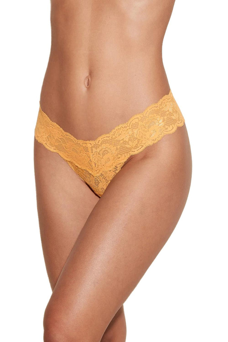 Never Say Never Cutie Low Rise Thong, Taaja Mango (NEVER03ZL)