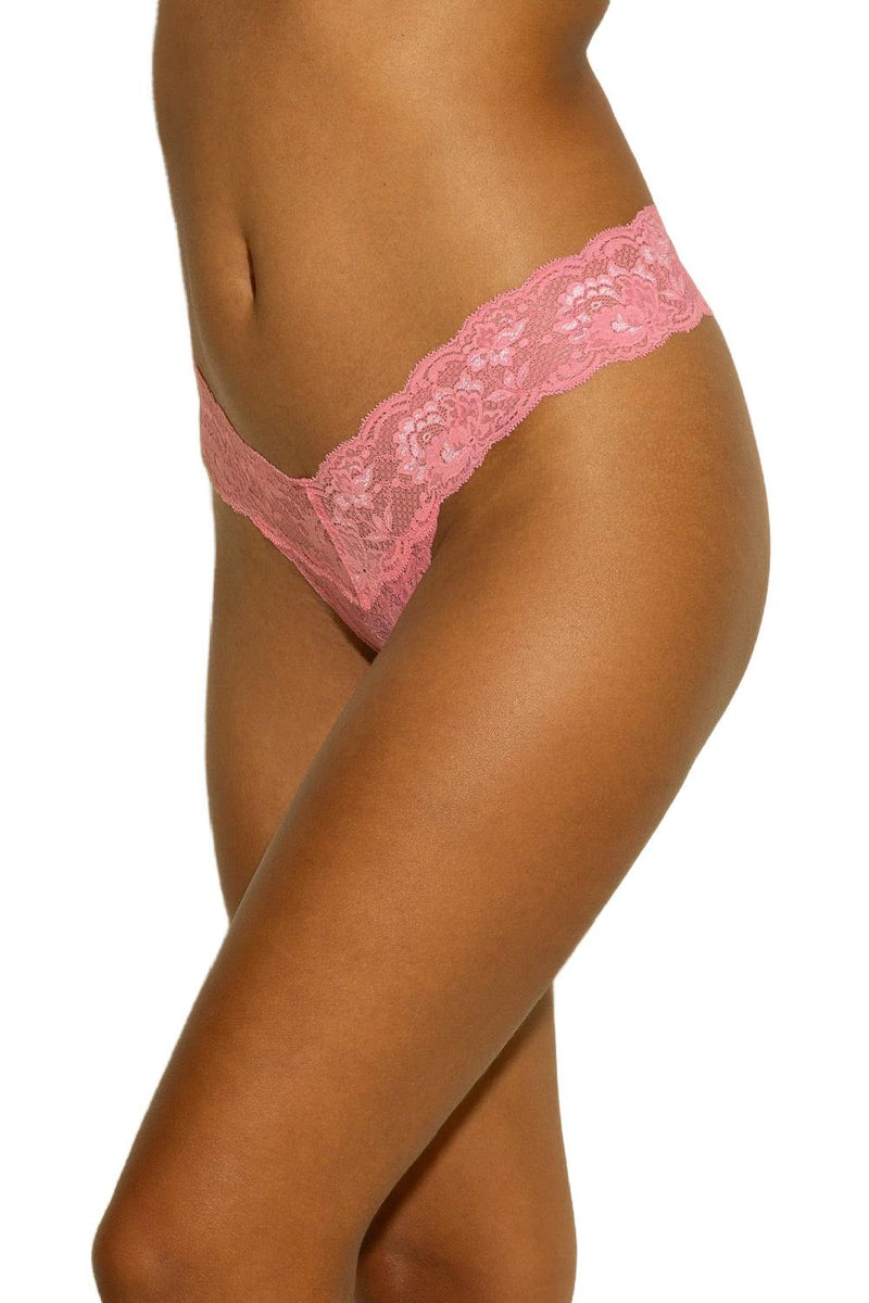 Never Say Never Cutie Low Rise Thong, Venetian Pink (NEVER03ZL)