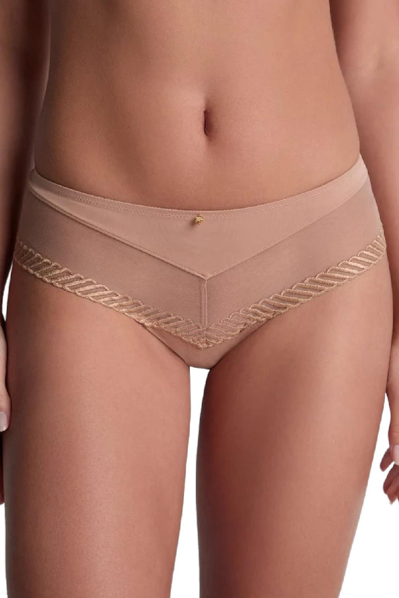 Aubade Sheer Emotion Shorty, Sand (4M70)