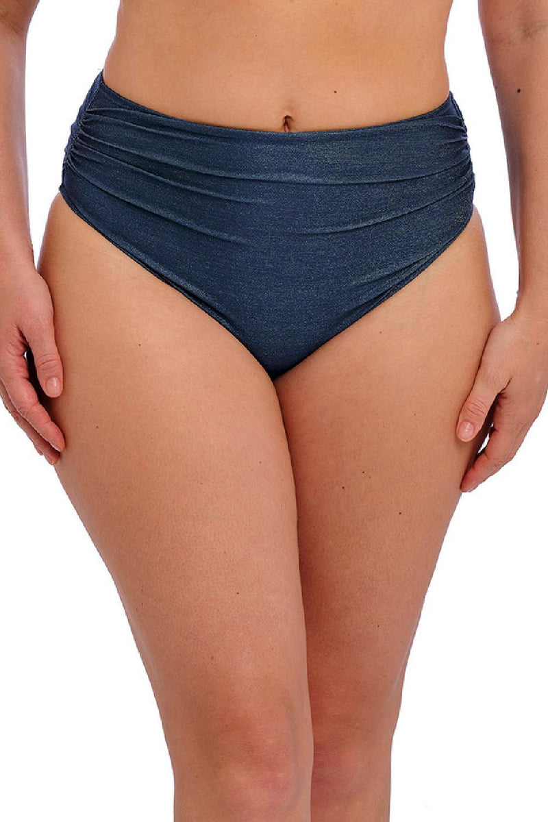 Fantasie Paros Coast High Waist Bikini Brief, Midnight Sparkle (FS506171)