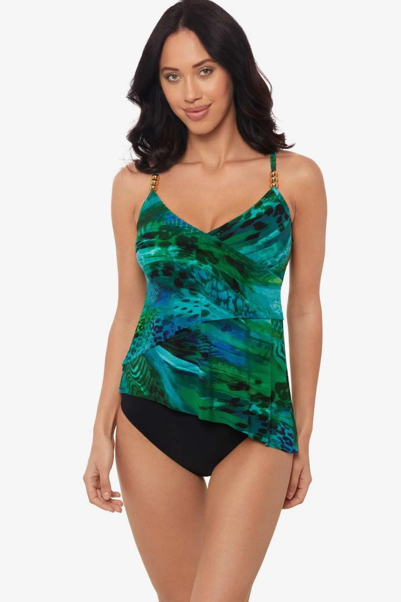 Magicsuit Margarita Elsa Tankini Top, Blue Multi (6562416)