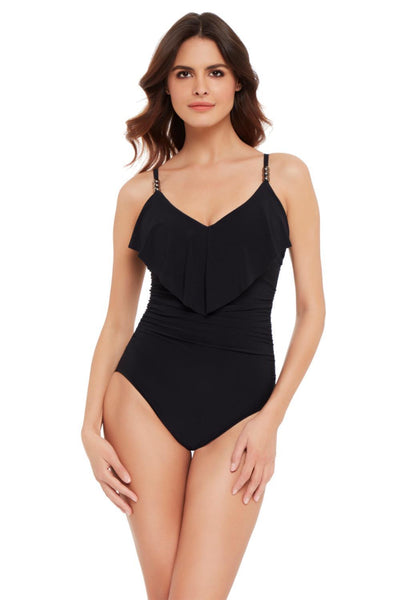 Magicsuit Solids Isabel One Piece Swimsuit, Black (6006018)