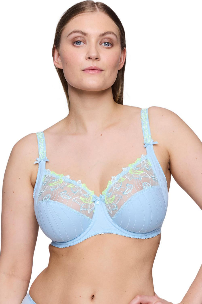 PrimaDonna Deauville Full Cup Bra (Cup B-E), Milky Blue (0161810)