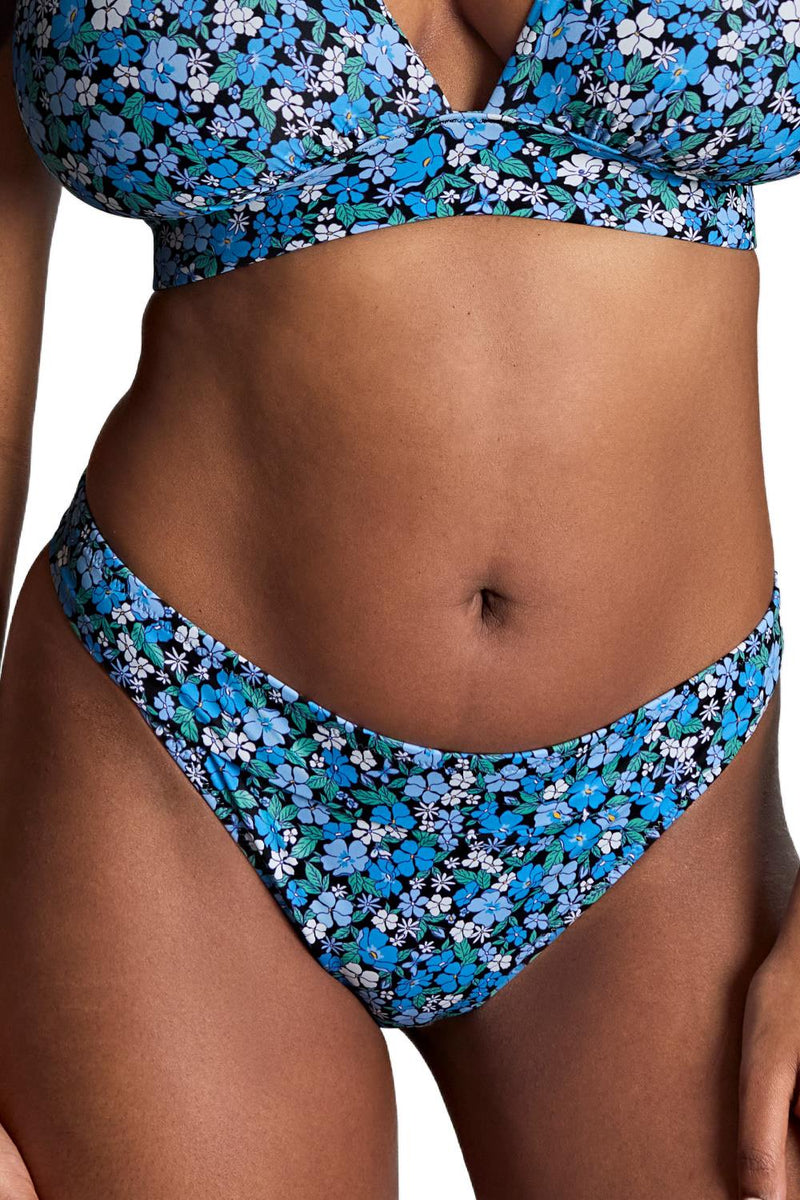 Panache Swim Brazilian Bikini Bottoms, Posy Print (SW1766)