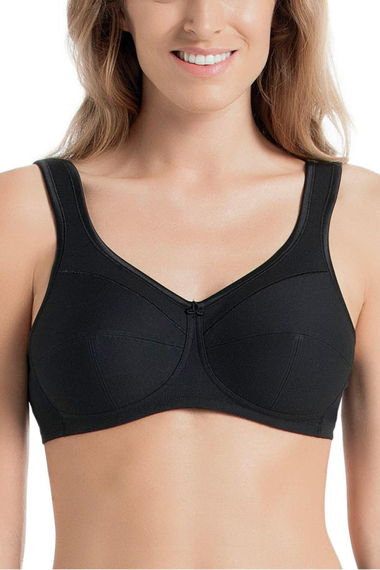 Anita Jana Comfort Cotton Soft Bra, Black (5427)