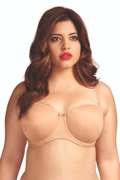 Elomi Smoothing Moulded Strapless Bra, Nude (1230)