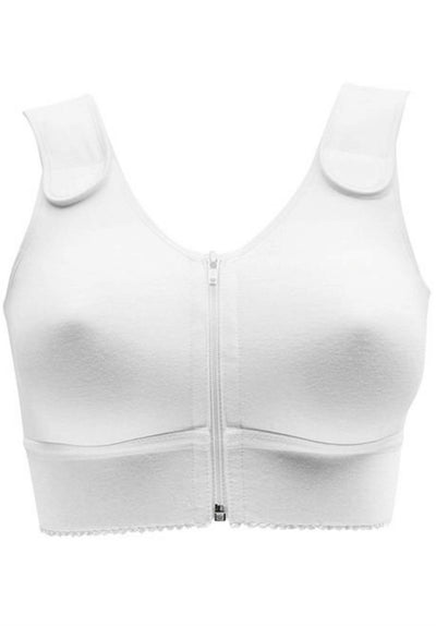 Anita Marbella Compression Front Closure Bra, White (1094)