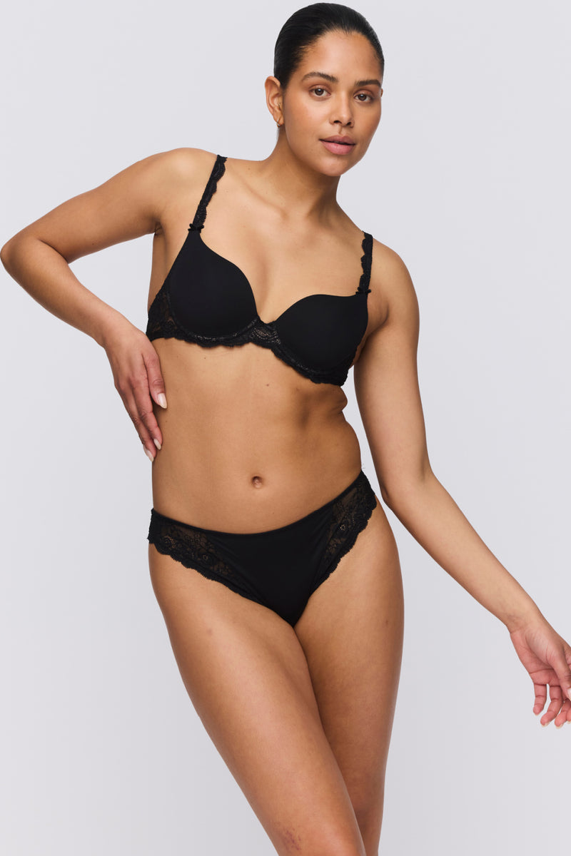 Marie Jo Cyrile Padded Heart Shaped Bra, Black (0102926)