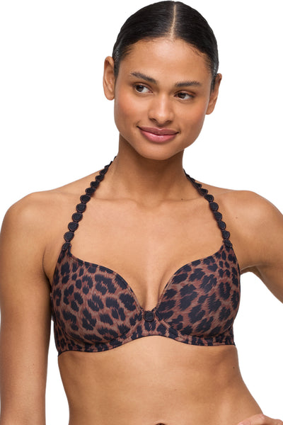 Marie Jo Tom Padded Heart Shaped Bra, Fauve (0120826)