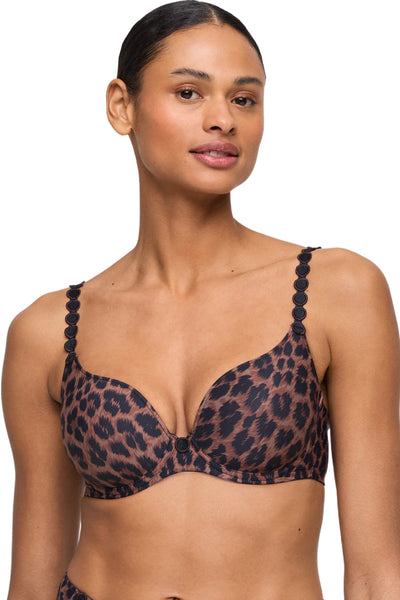 Marie Jo Tom Padded Heart Shaped Bra, Fauve (0120826)
