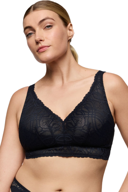 PrimaDonna Salerno Bralette, Midnight Blue (0163536)
