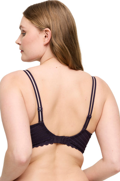 PrimaDonna Twist East End Padded Heart Shaped Bra, Amethyst (0241930)