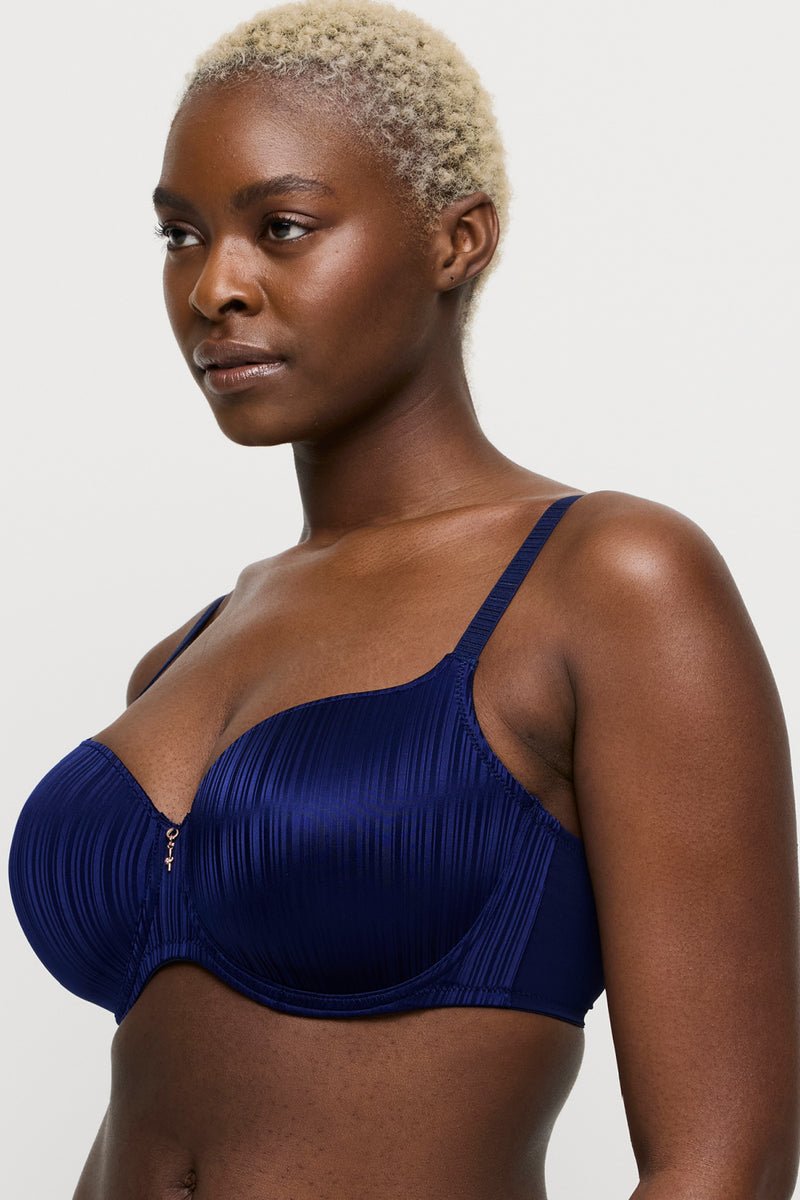 PrimaDonna Twist Knokke Heart Shaped Bra, Sapphire Blue (0242330)